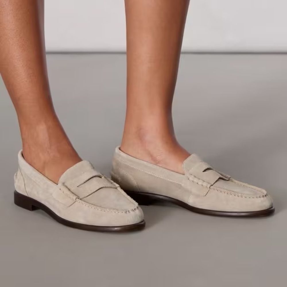 Rag & Bone Carter Suede Scrunch Loafer 40
